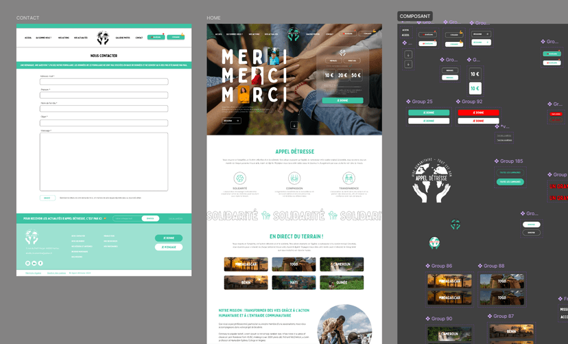 Maquette Appelle détresse