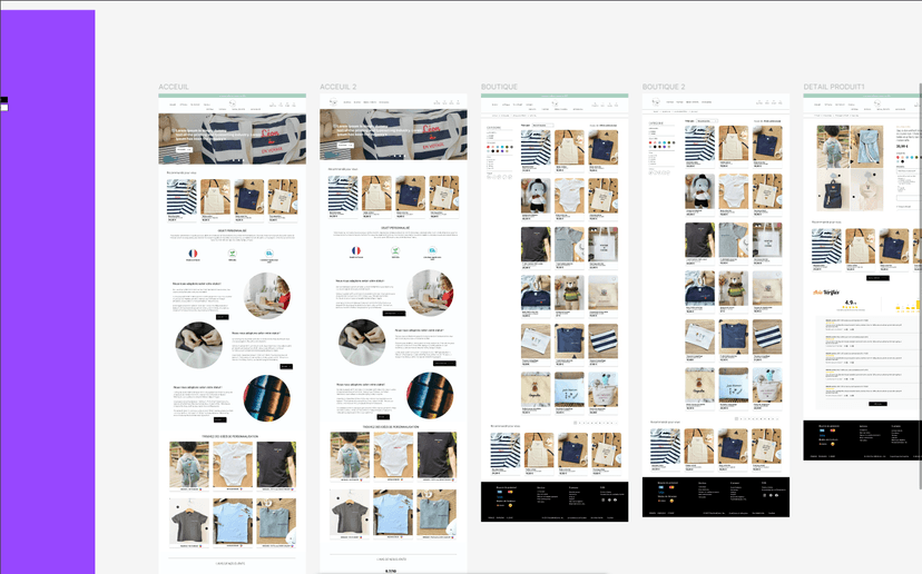 Maquette Paulette & Léon