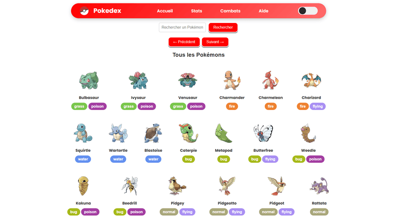 Pokedex App